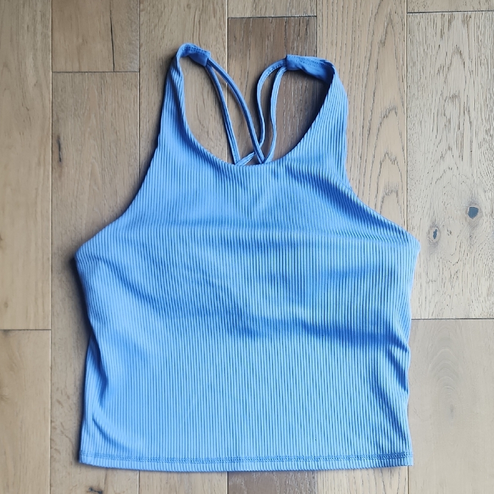 Ebb and Flow Girls' Ripped Tank Top